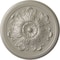 Ekena Millwork Legacy Acanthus Ceiling Medallion (Fits Canopies up to 3 1/2"), 12 3/4"OD x 7/8"P, Pearl White CM12LEPWS - alternate 1